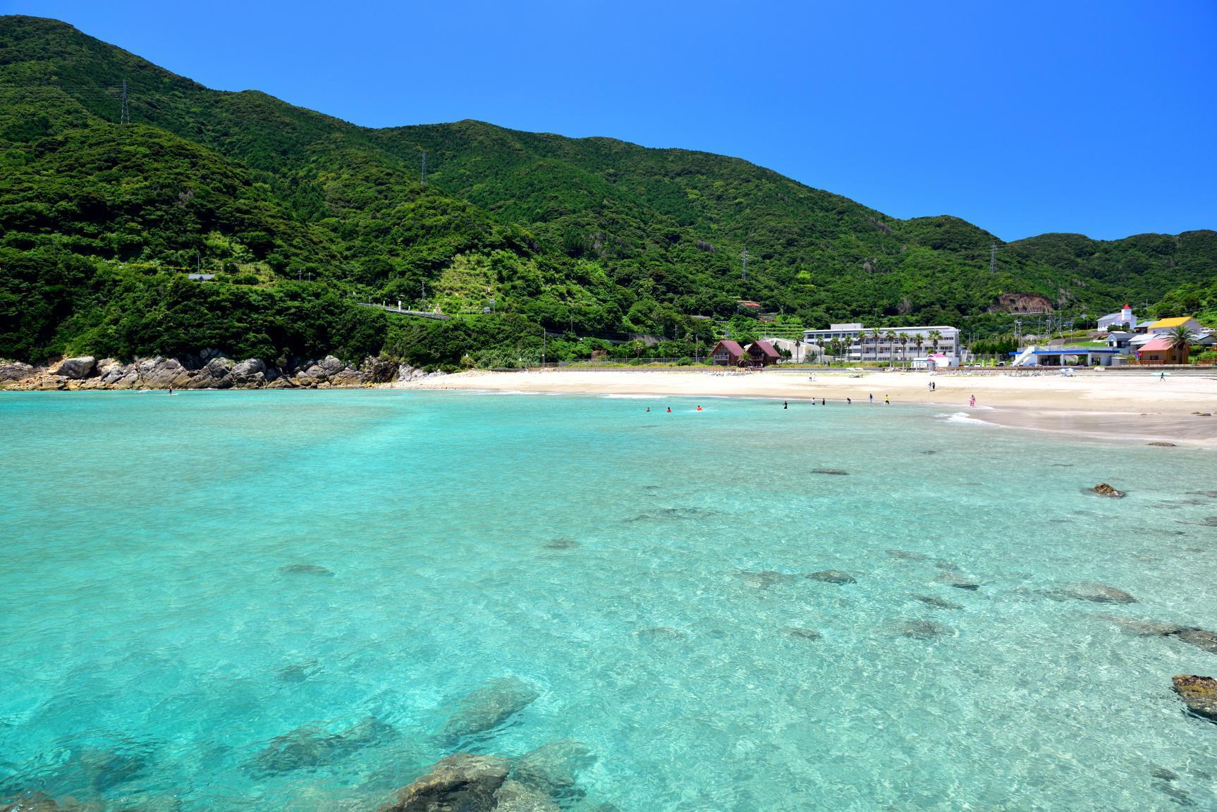 島の海でのんびり過ごそう!-1