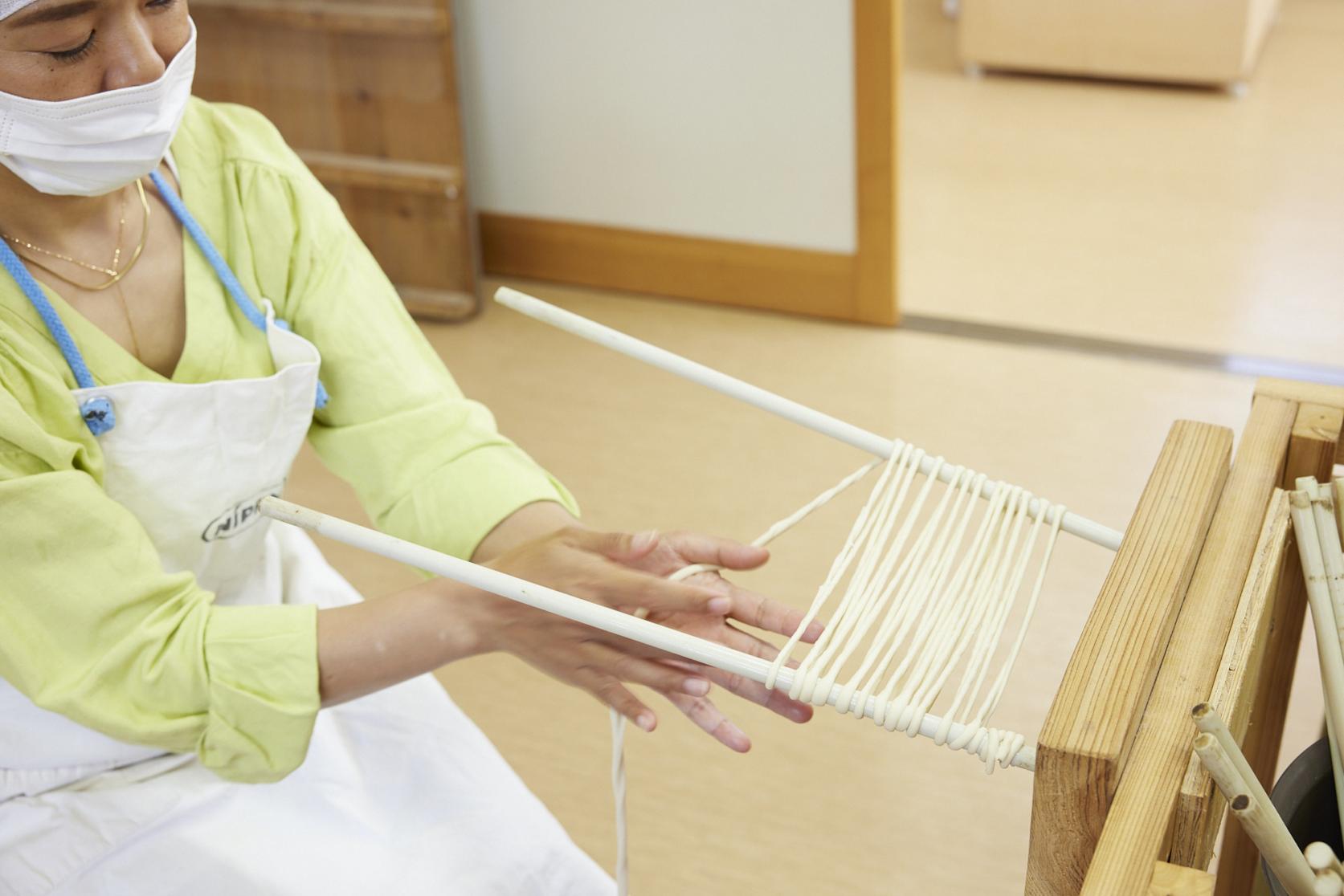 五島手延うどん作り体験-1