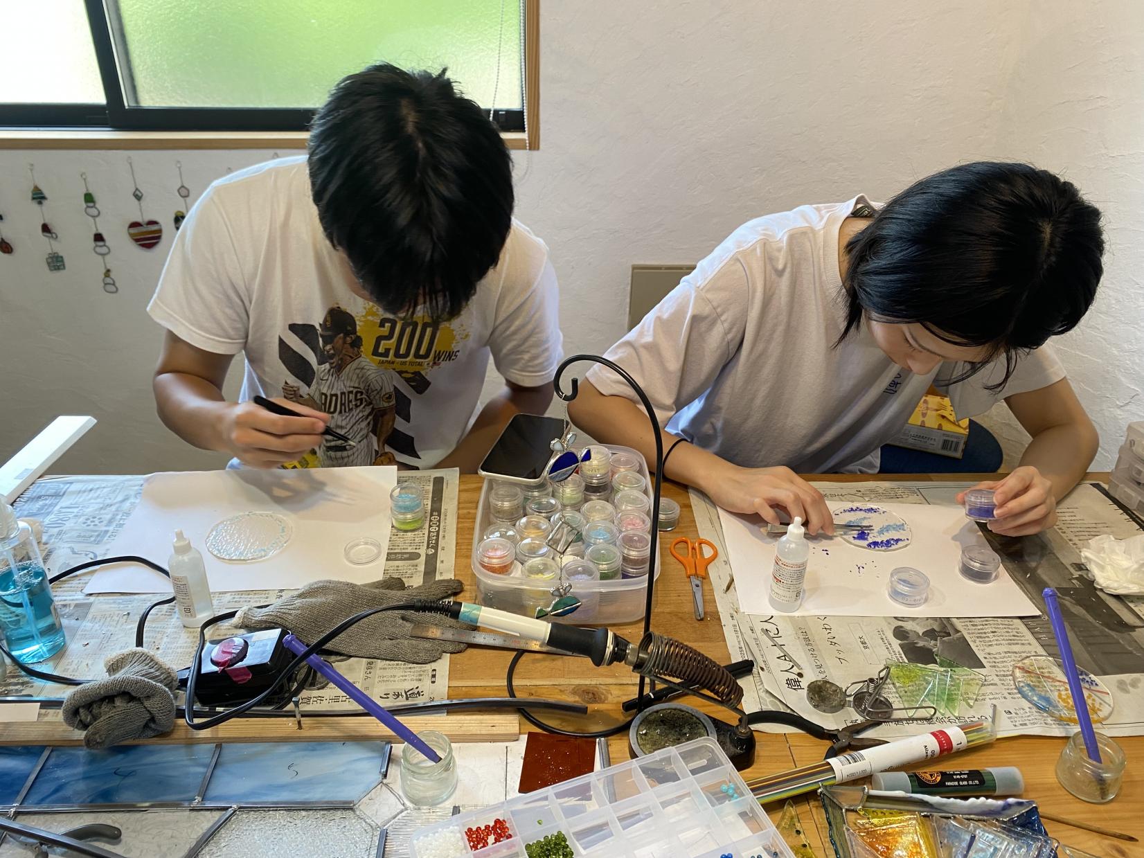 オリジナルプレート・箸置きづくり体験-2